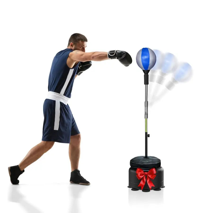 Cobra Reflex Bag - Adjustable Height Boxing Trainer with Spring Stand (4-6ft)