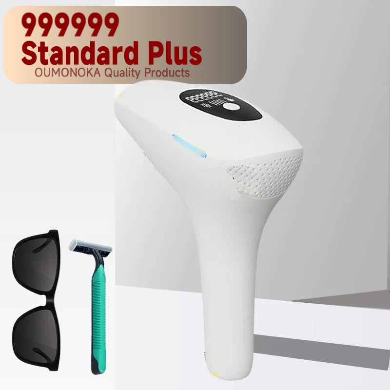 IPL Permanent Hair Removal Device - 999,999 Flashes Painless Laser Epilator for Women