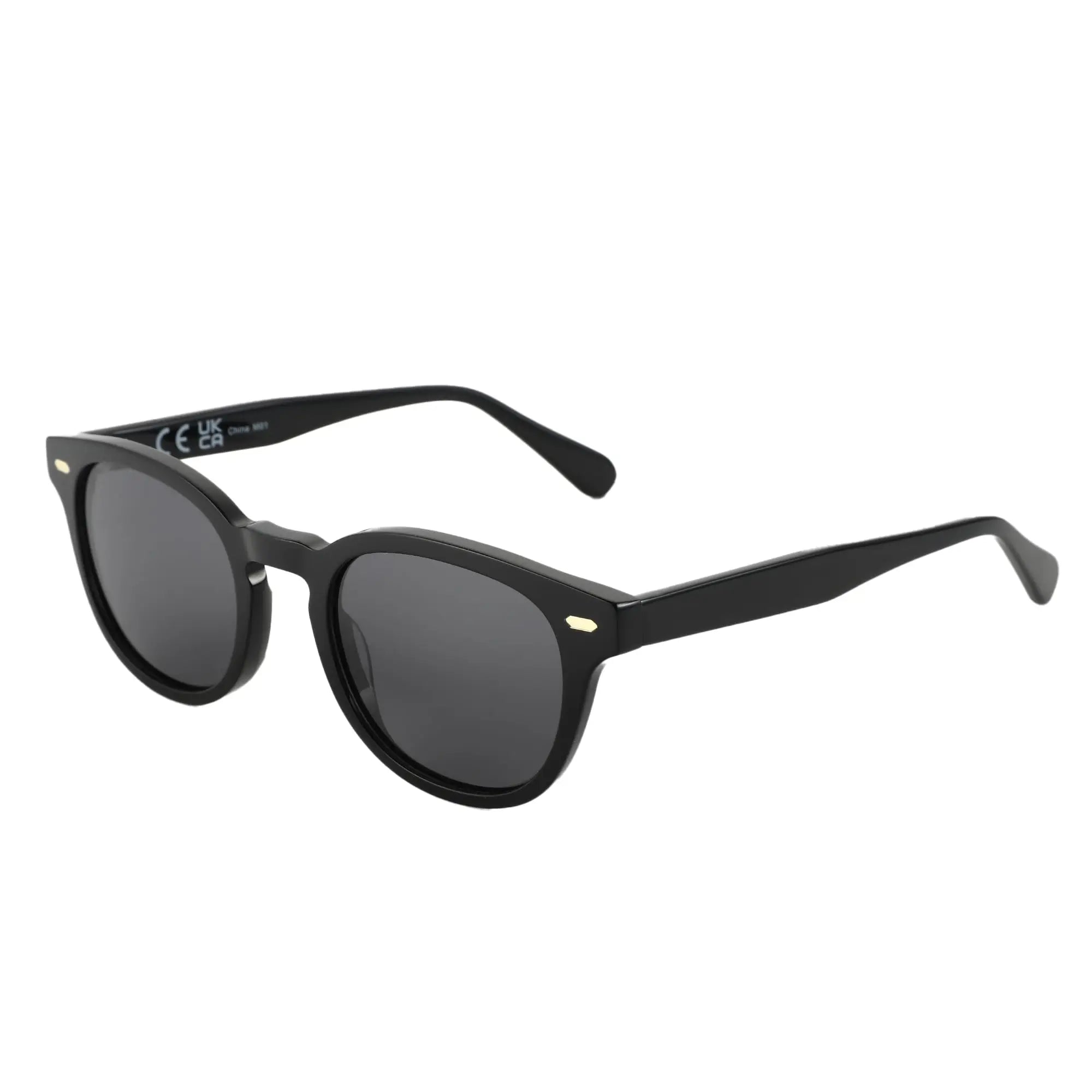 ZENOTTIC Round Polarized Sunglasses - Eco-Friendly Acetate Retro UV400 Protection