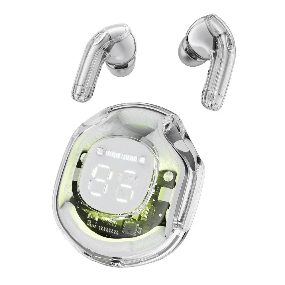 CHUBAN T8 TWS Gaming Earbuds - Bluetooth 5.3 with LED Breathing Light & 12H Battery Life