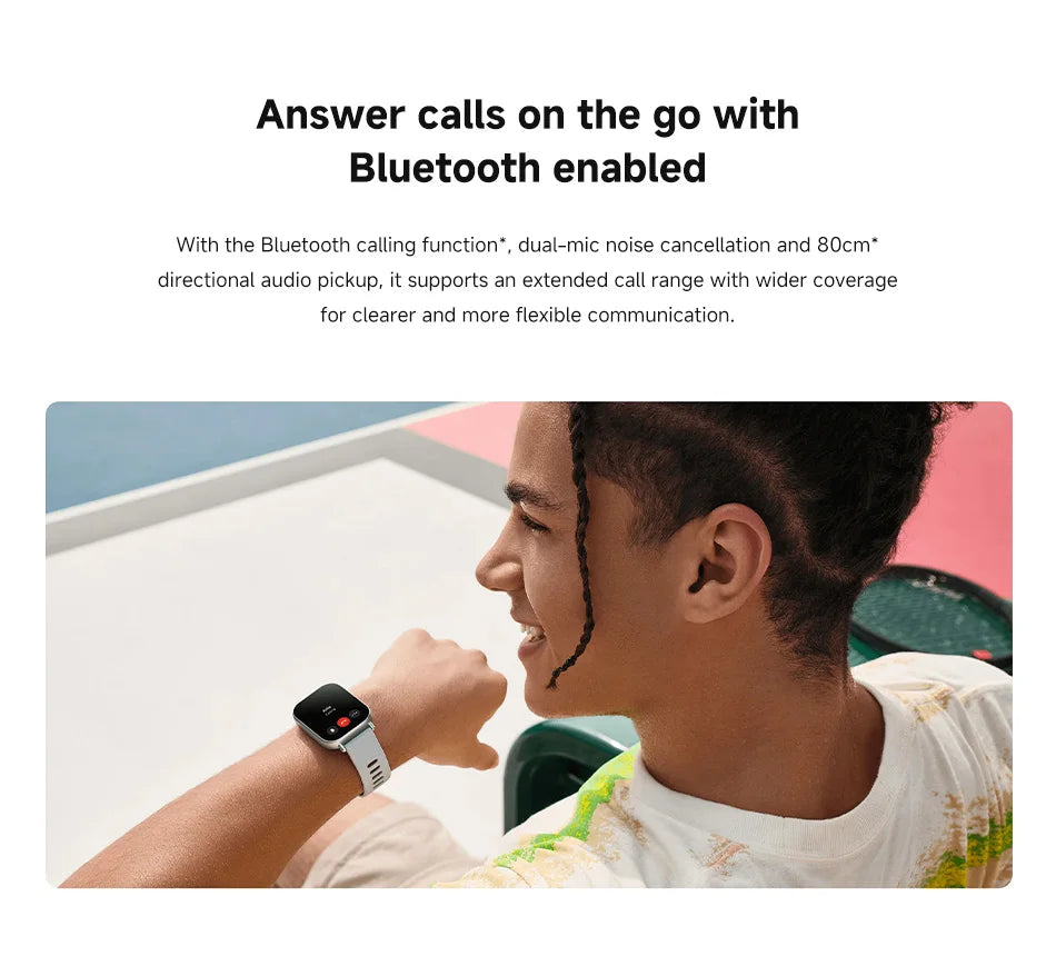 Xiaomi Redmi Watch 5 Active - 2" LCD Display with Bluetooth Calling & 140+ Sport Modes