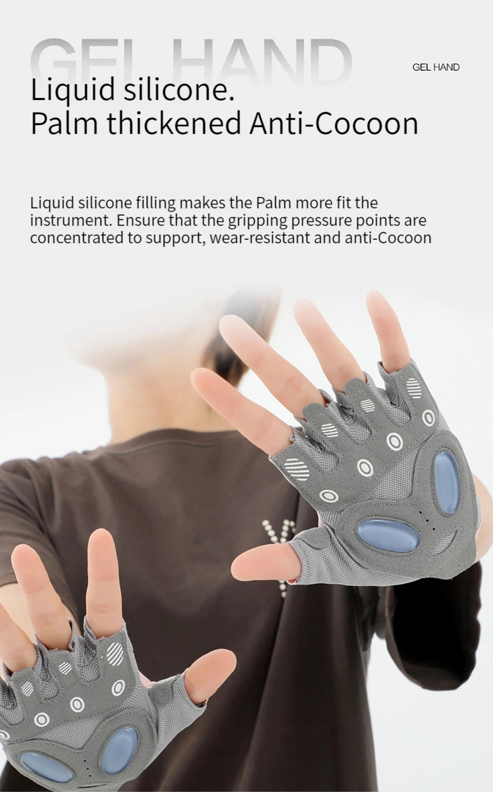 Gym Body Building Training Bike Fitness Gloves - Weight Lifting Gloves