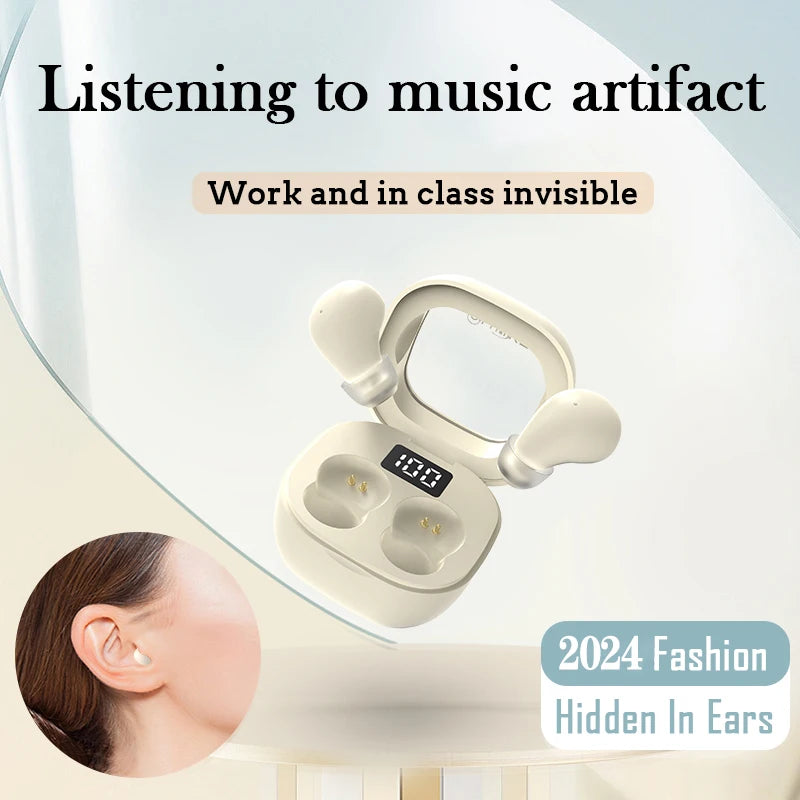 SHUKE SK19 Mini Sports Earbuds - Bluetooth 5.3 Wireless with 480H Standby & IPX5 Waterproof