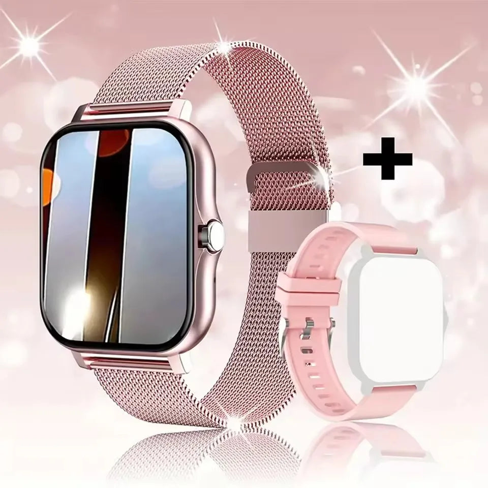Smart Watch 2.01" HD Display with Bluetooth Calling & Custom Dials