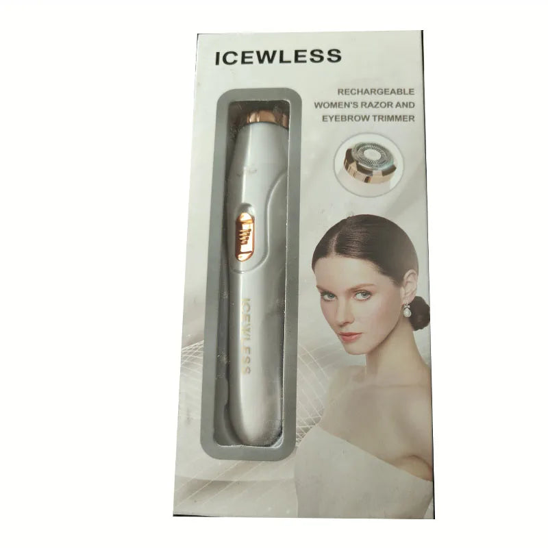 3-in-1 Electric Hair Removal Set - Portable Multi-Head Trimmer for Painless Body & Facial Hair Removal