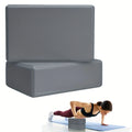 2-Piece High-Density Foam Yoga Blocks - Lightweight Supportive Yoga Gear for Women