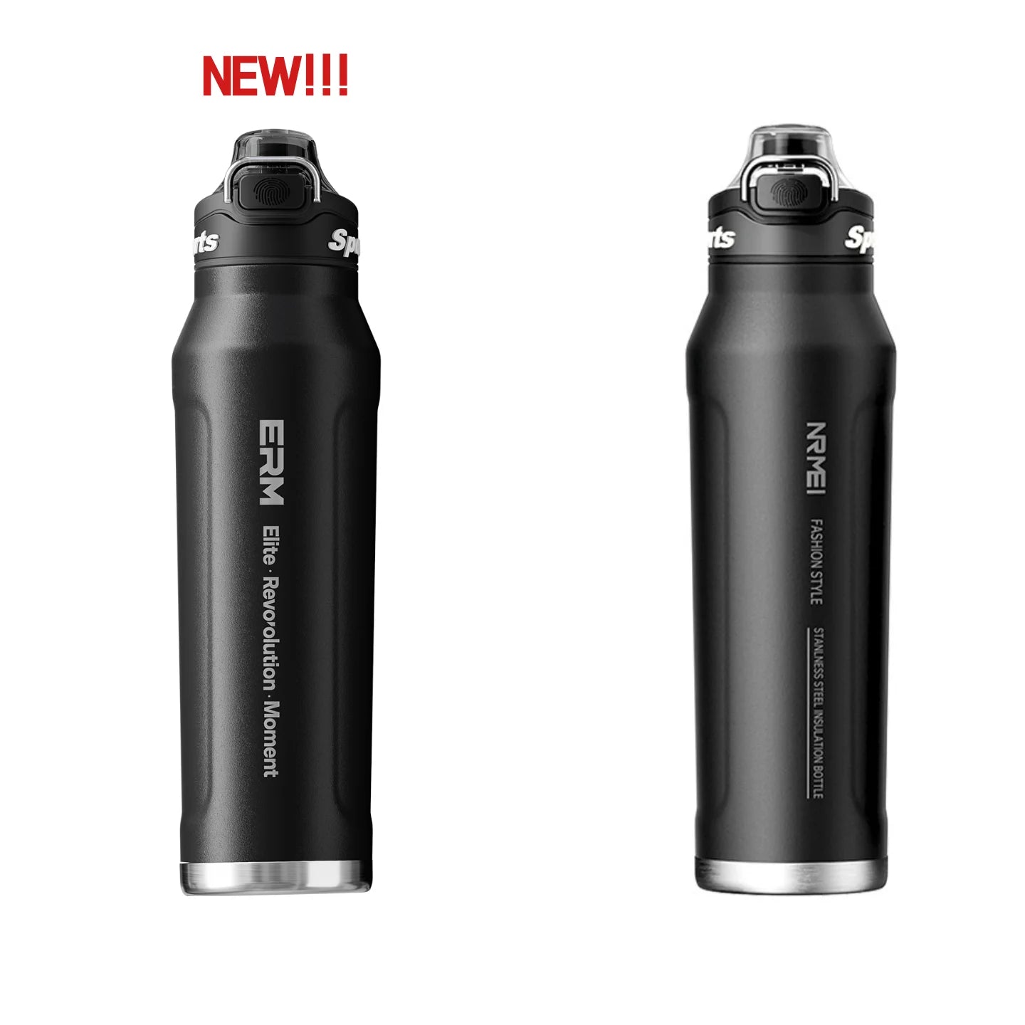1L Stainless Steel Insulated Bottle - 6-Layer Vacuum Flask for Hiking, Cycling & Fitness
