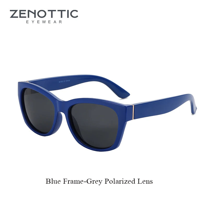 ZENOTTIC Cat Eye Polarized Sunglasses - Women's Vintage Square UV Protection Shades