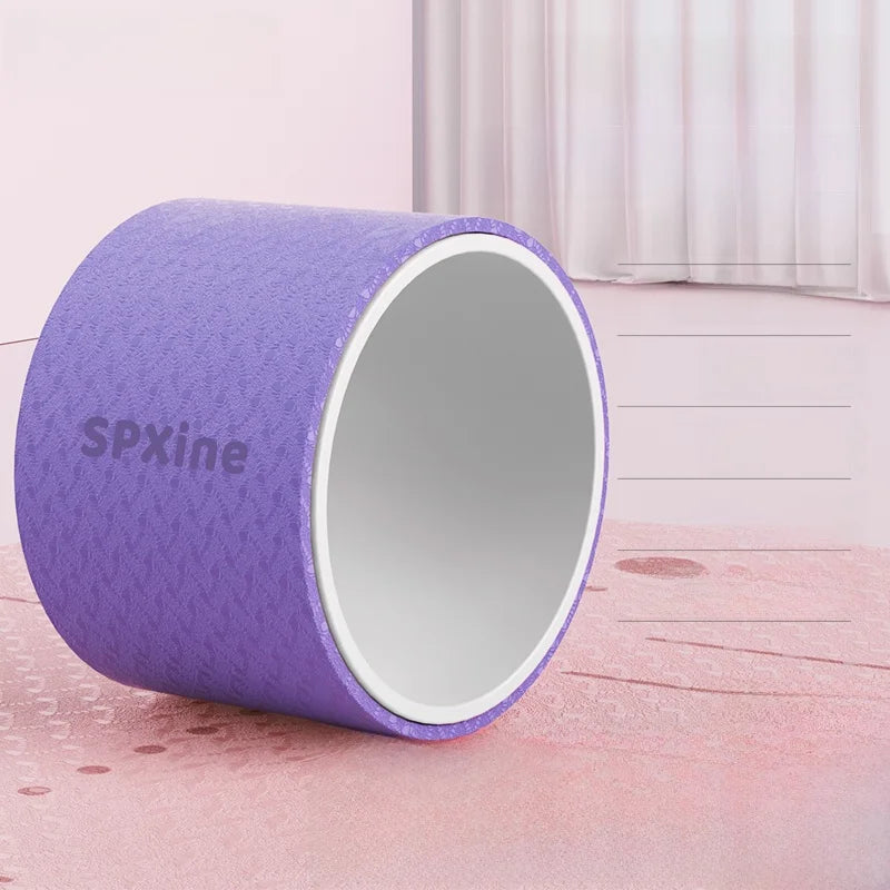 Extra Wide Yoga Wheel - Professional Pilates Stretching & Spine Opening Equipment