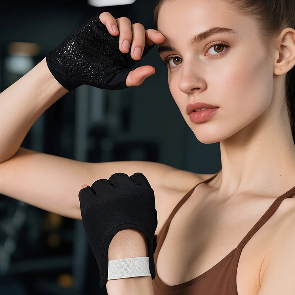 Premium Gym Gloves for Men & Women - Non-Slip Workout Hand Protection