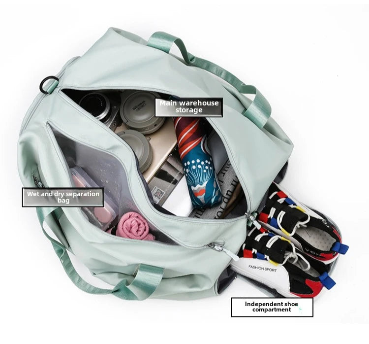 Women's Wet Dry Fitness Duffle Bag