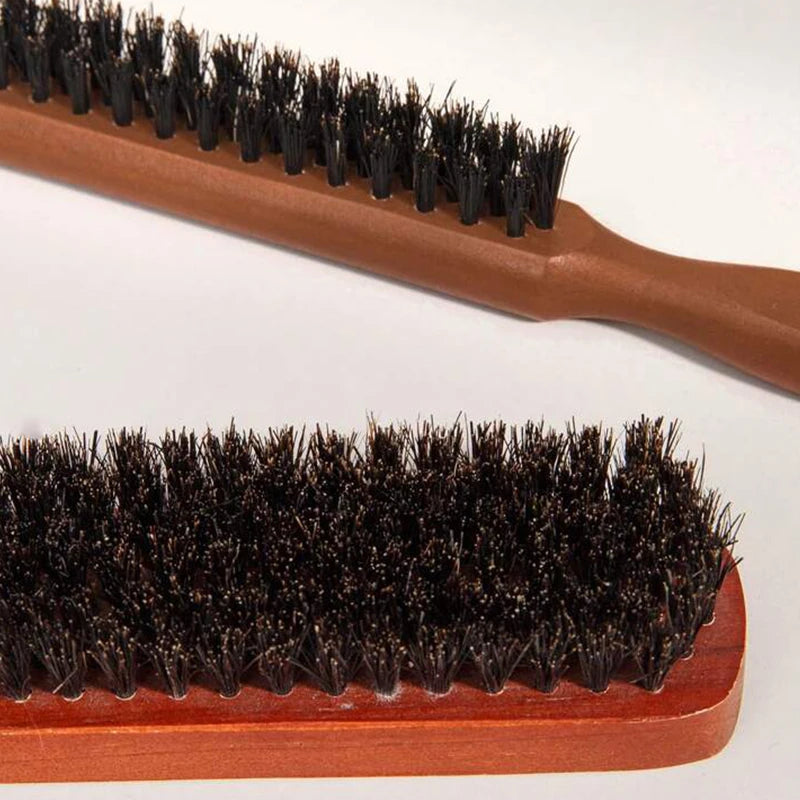 Hairbrush Wooden Handle Bristle Brush Kit for Professional Salon & Home Styling