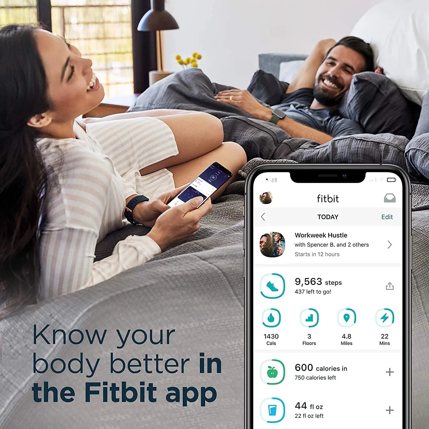 Fitbit Versa 2 Health and Fitness Smartwatch - Heart Rate Music Alexa Sleep Swim Tracking