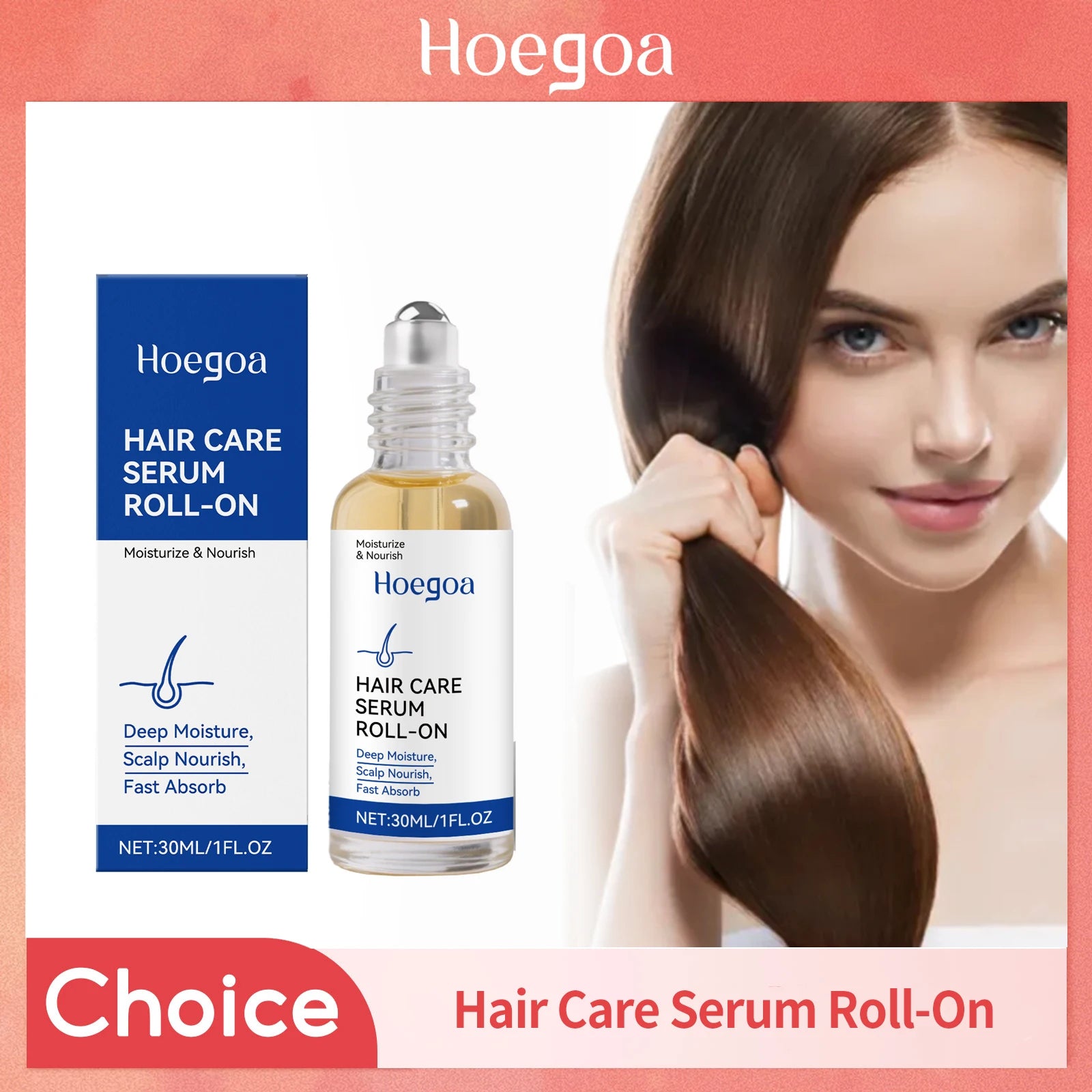 Hair Growth Serum - Strengthening Root Treatment for Anti-Baldness & Hair Loss Repair