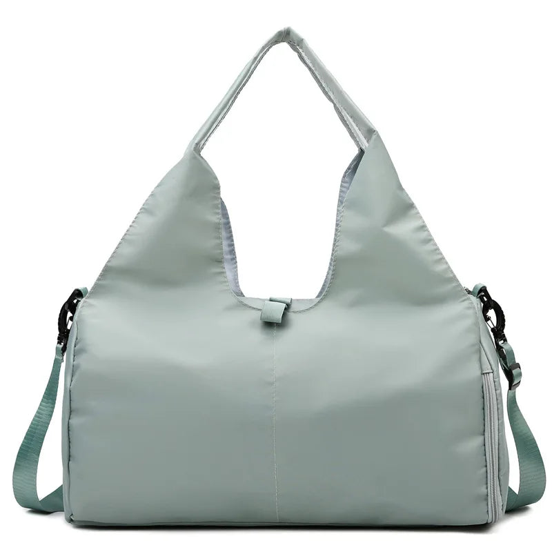 Women's Sport Gym Bag - Waterproof with Separate Shoe Compartment