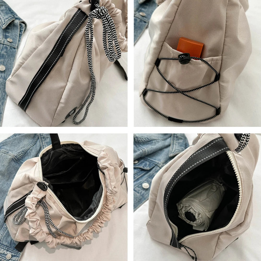 Yoga Gym Bag for Women - Shoes Compartment & Wet Dry Storage