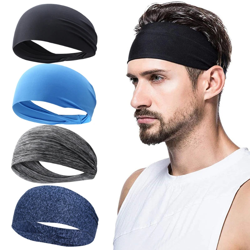 Ultra-Thin Sports Sweatband Breathable Sweat Absorbent Headband