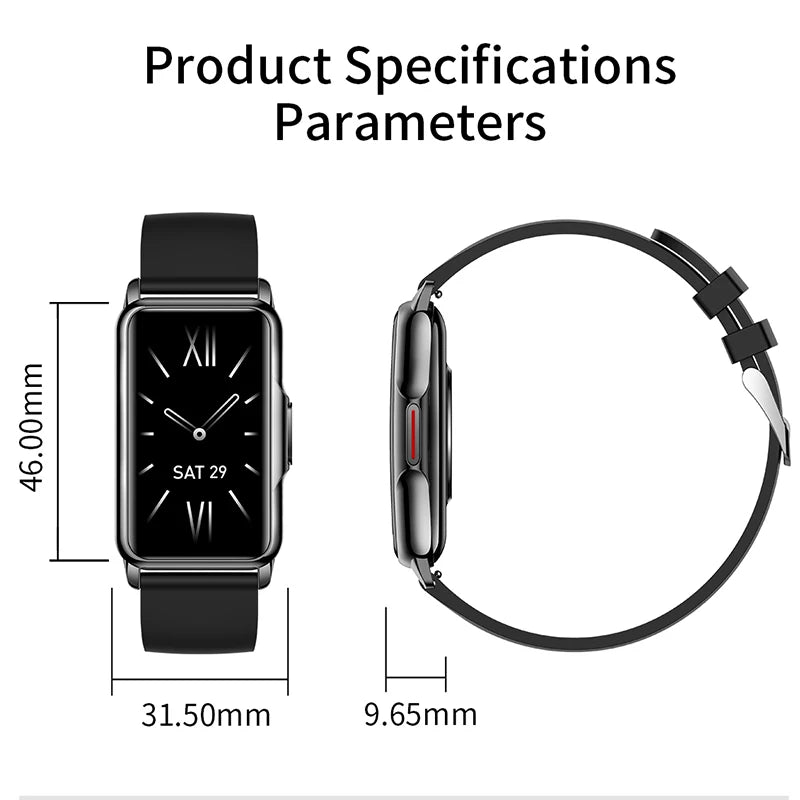 Android & IOS Smartwatch Heart Rate Monitoring Waterproof 20+Sport Modes