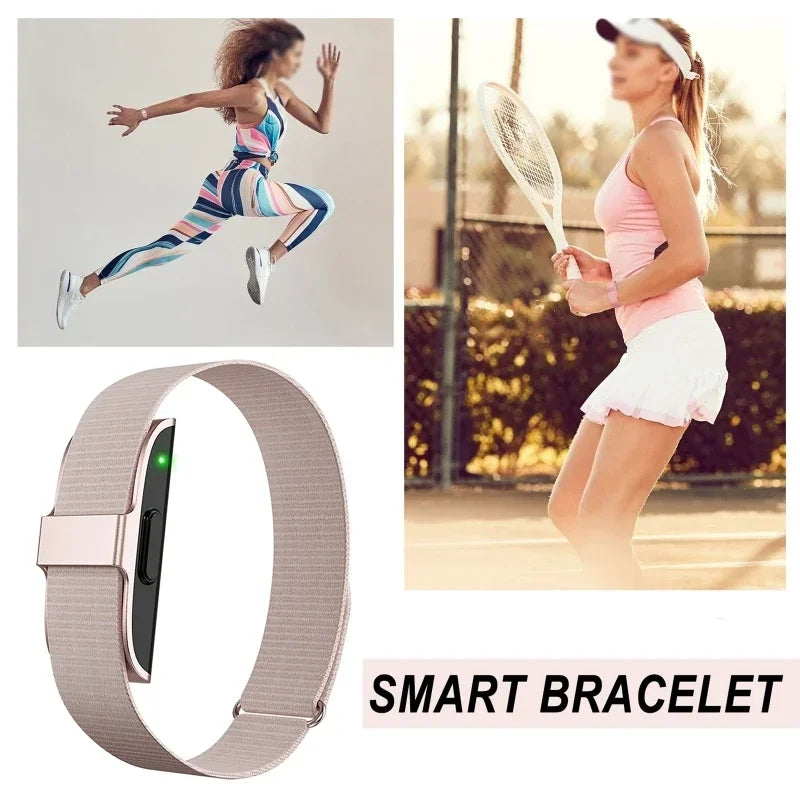 Smart Health Fitness Tracker Bracelet - 24/7 Heart Rate, Blood Pressure & Sleep Monitor