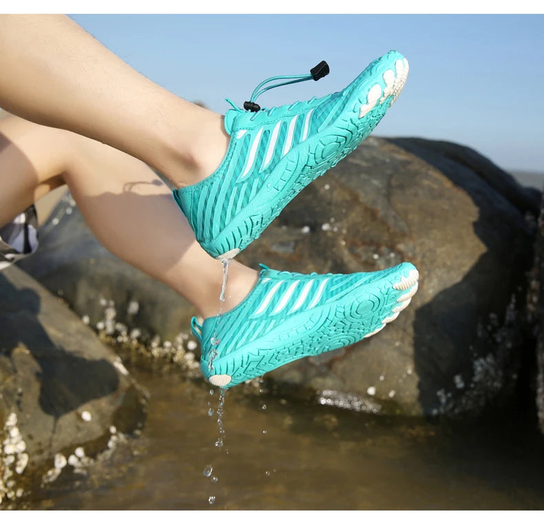 Quick-Dry Water Shoes - Barefoot Aqua Sneakers for Beach, Swimming & Water Sports