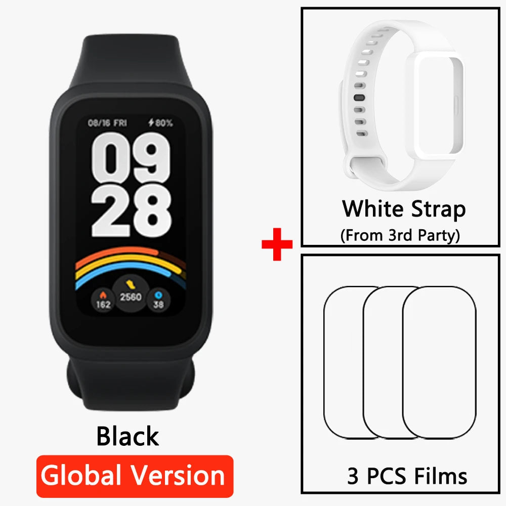 Smart Band 9 Active - 1.47" TFT Display with 18-Day Battery & 50 Fitness Modes