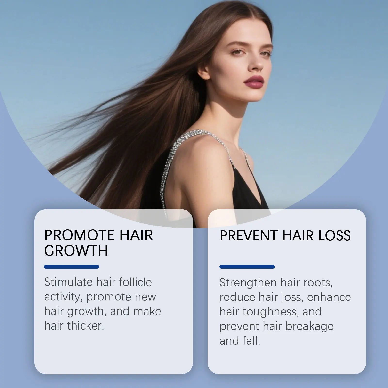 Hair Growth Serum - Strengthening Root Treatment for Anti-Baldness & Hair Loss Repair