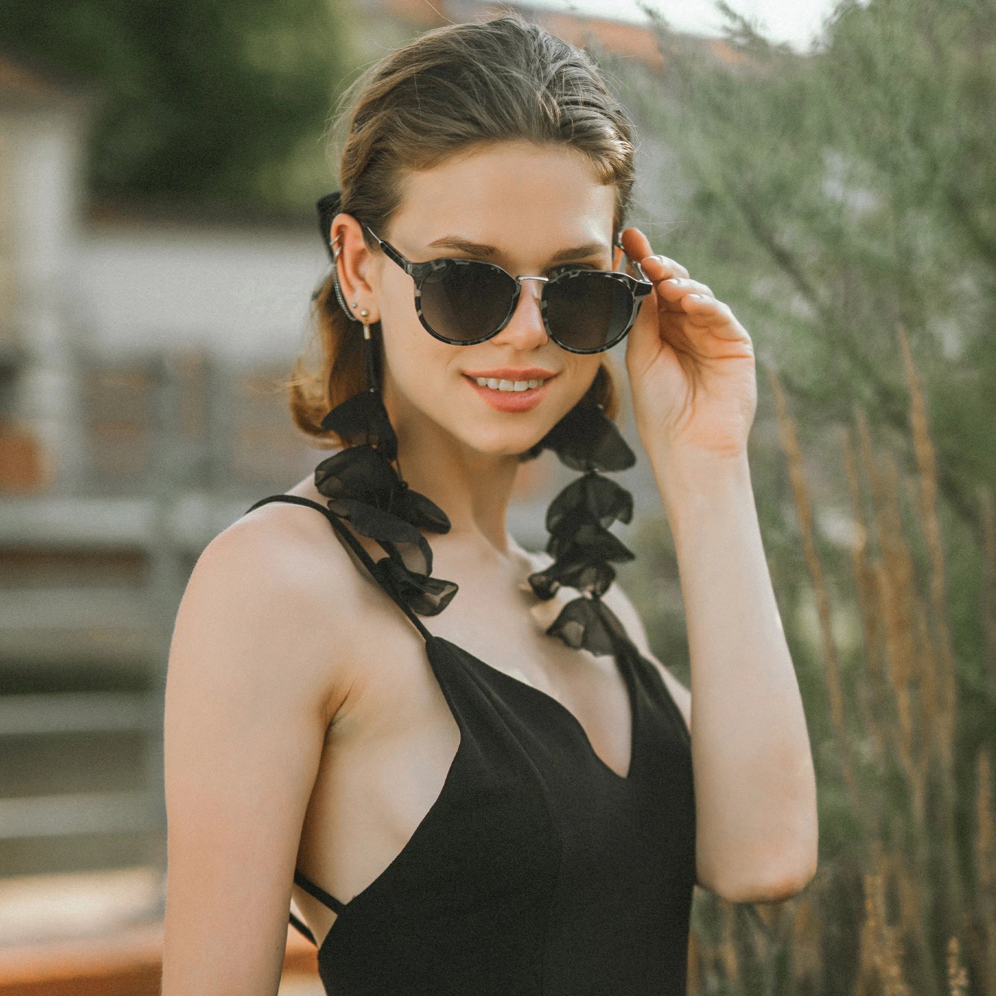 ZENOTTIC Retro Round Designer Sunglasses