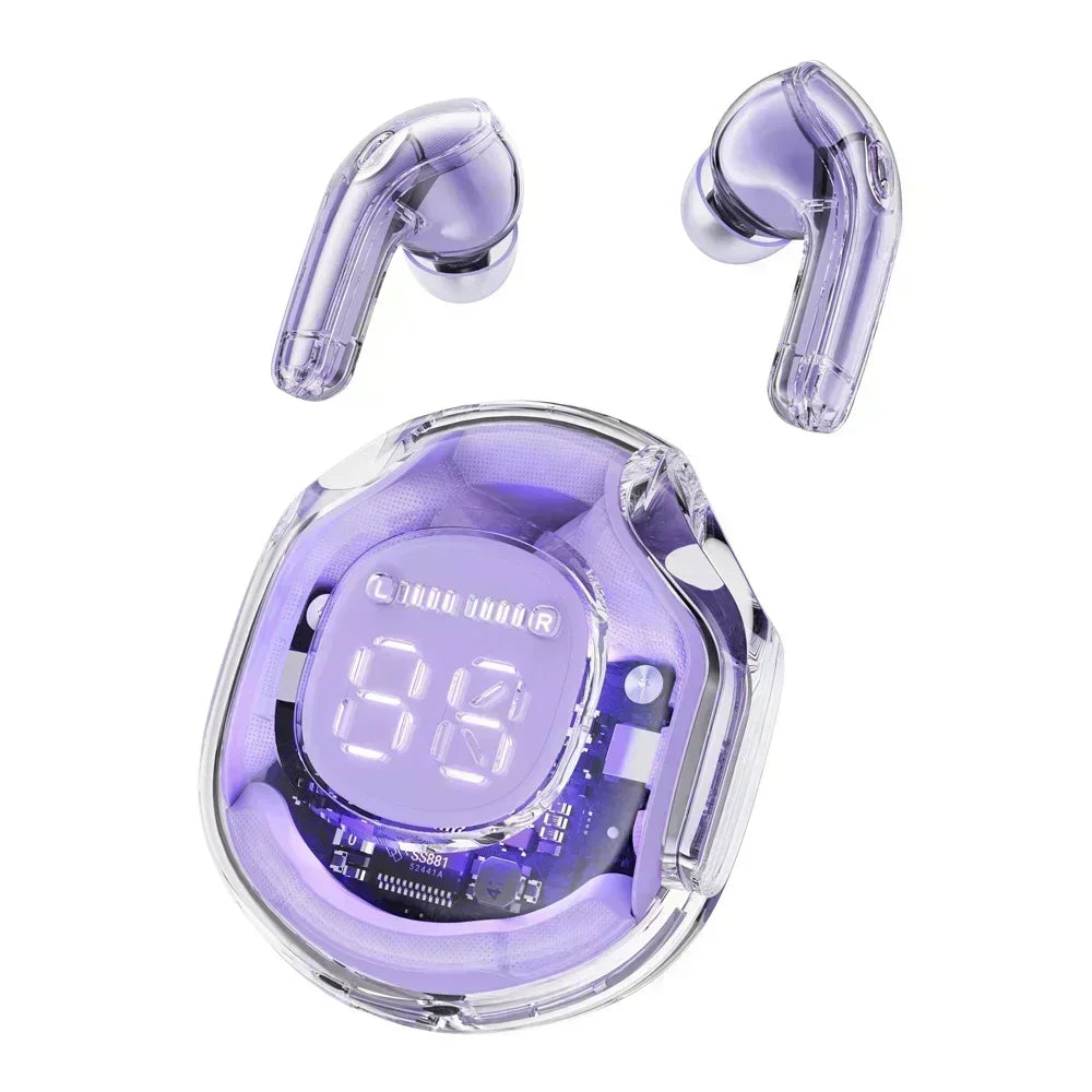 CHUBAN T8 TWS Gaming Earbuds - Bluetooth 5.3 with LED Breathing Light & 12H Battery Life