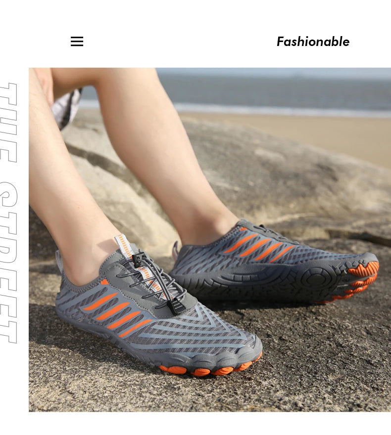 Quick-Dry Water Shoes - Barefoot Aqua Sneakers for Beach, Swimming & Water Sports