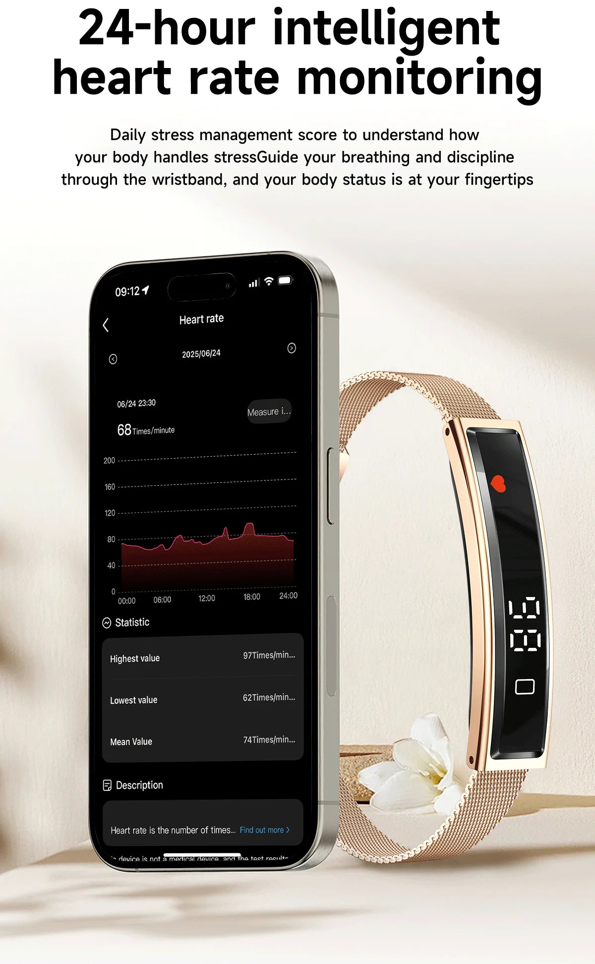 LIGE Sports Fitness Tracker Smart Bracelet Heart Rate Sleep Monitor Pedometer