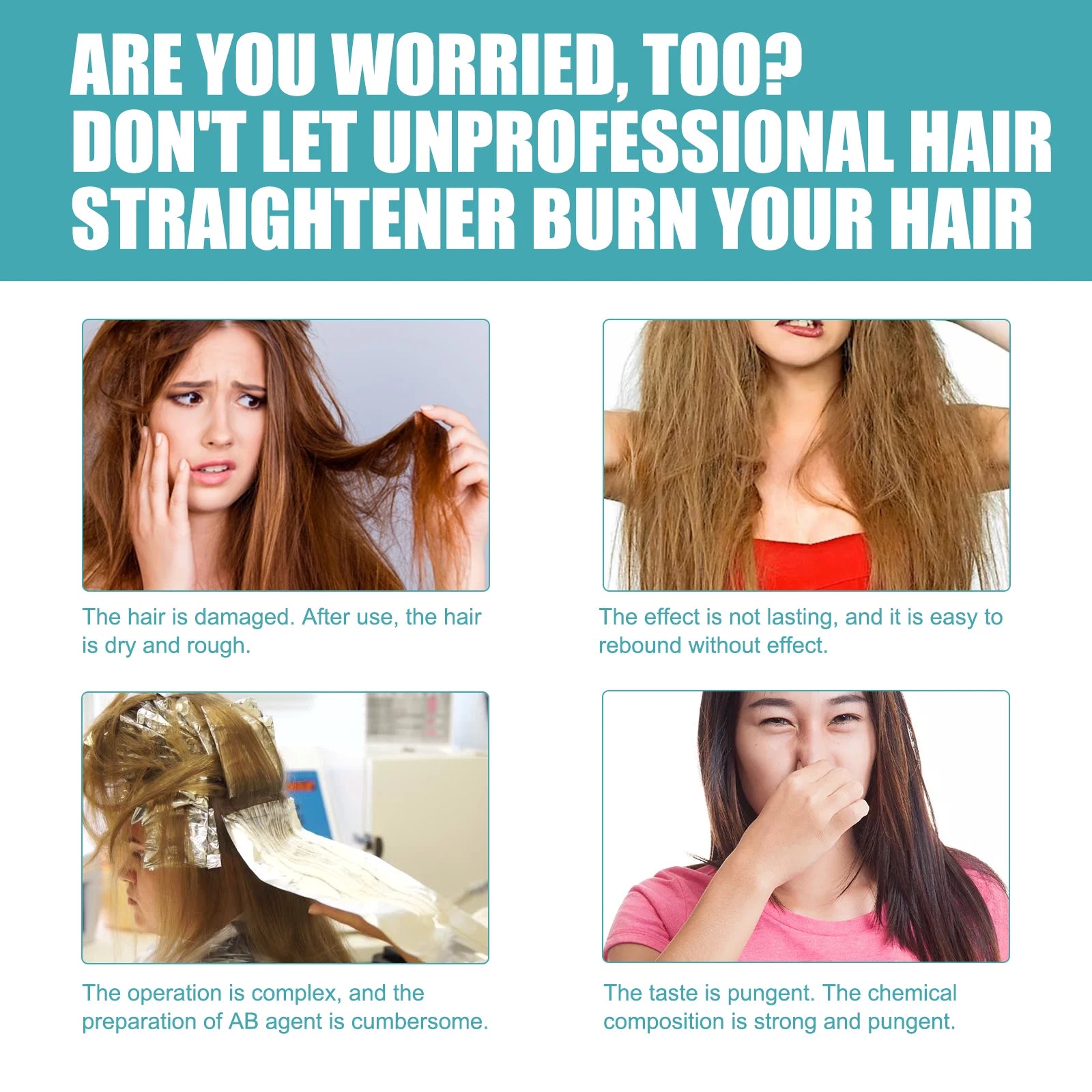 Keratin Straightening Cream by Cedar & Moore, 60ml, hair treatment for repairing and smoothing frizzy hair.