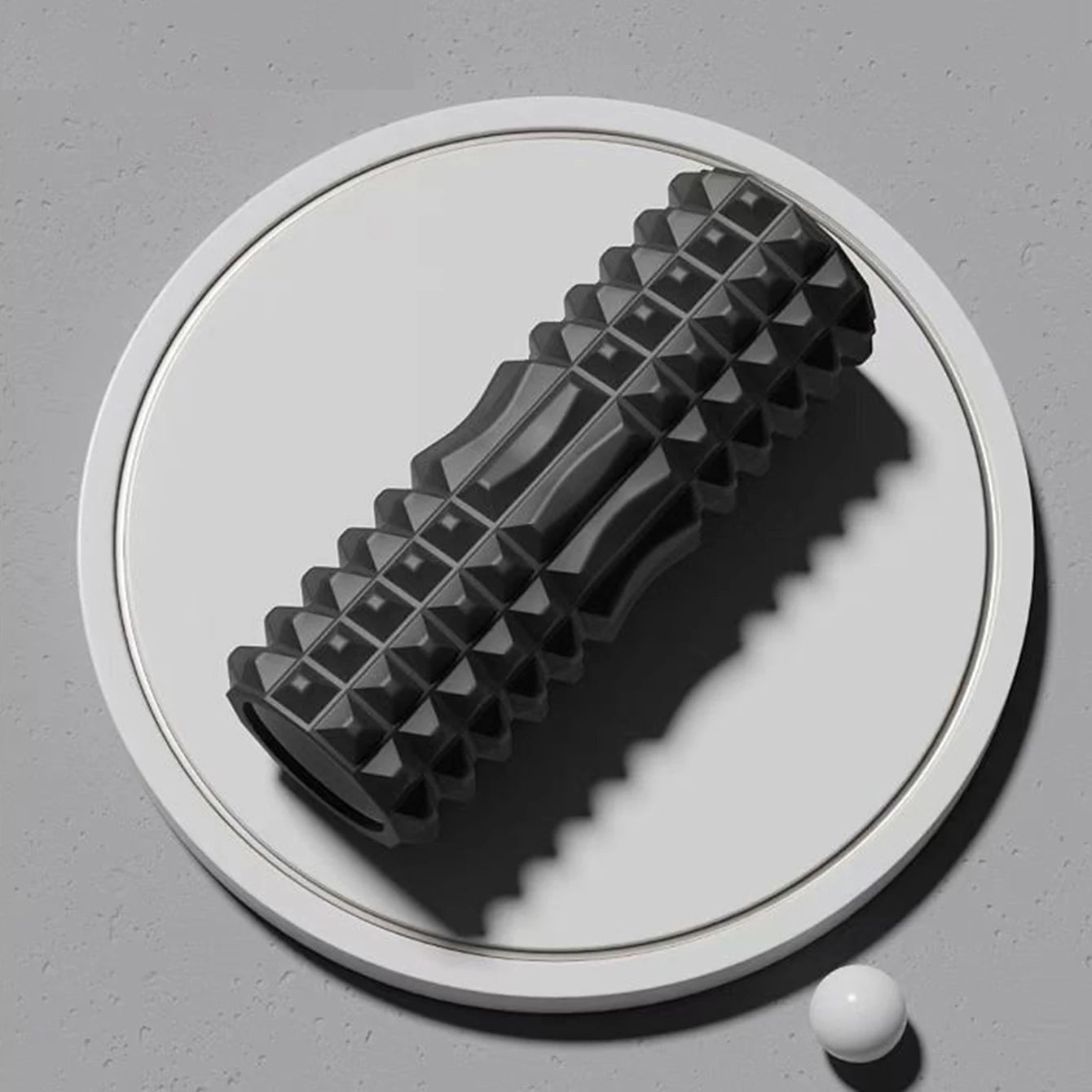 Crescent Solid Foam Axis Yoga Post - Fitness Roller