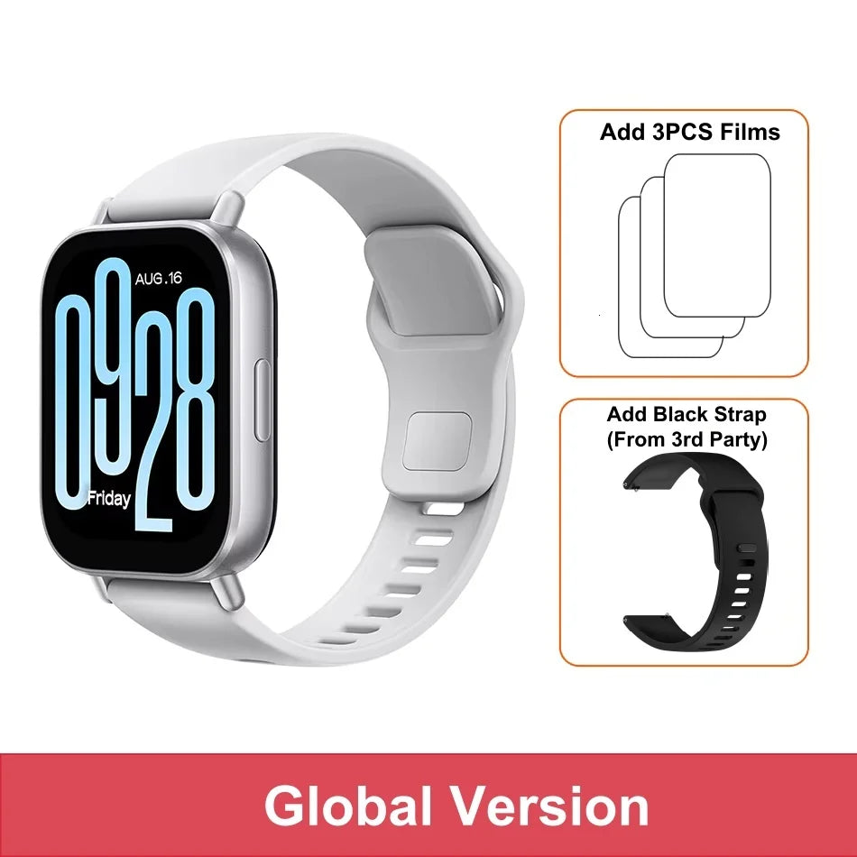 Xiaomi Redmi Watch 5 Active - 2" LCD Display with Bluetooth Calling & 140+ Sport Modes