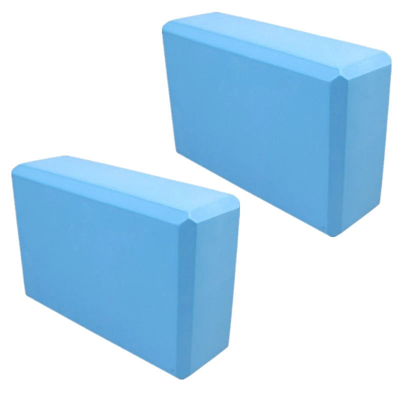 Set of 2 Yoga Blocks - Made from High-Density Foam