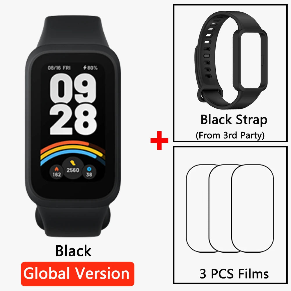 Smart Band 9 Active - 1.47" TFT Display with 18-Day Battery & 50 Fitness Modes