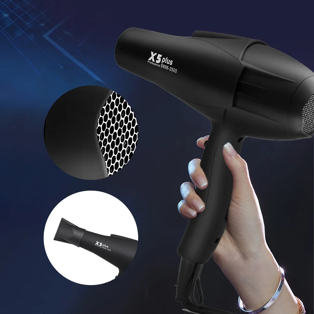 2500W Professional Salon Hair Dryer - High-Power Anion Technology for Fast Drying & Styling