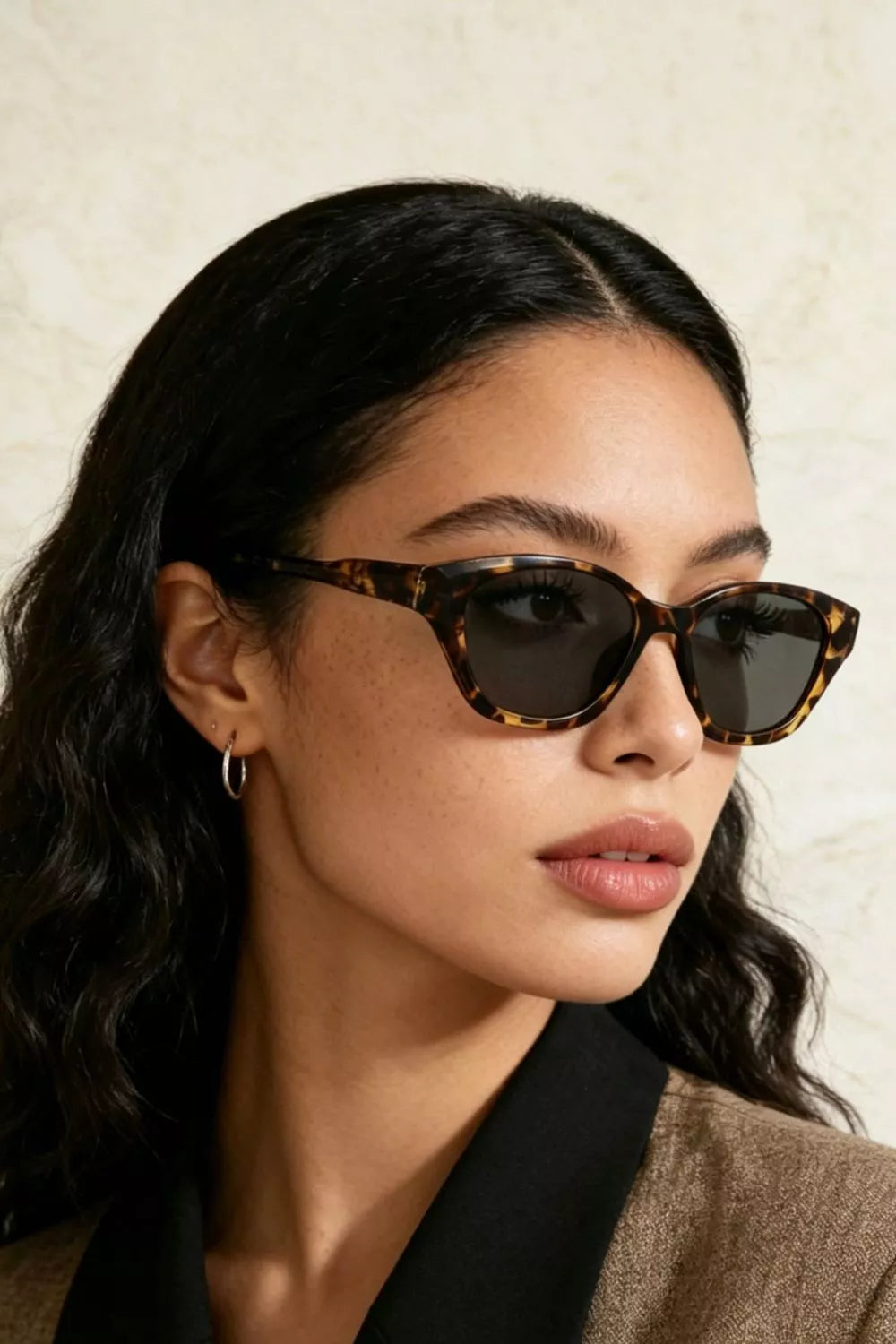 Cedar & Moore UV Protection Sunglasses, tortoiseshell frame with dark lenses